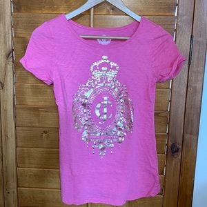 Juicy Couture Youth Sz 14 Short Sleeve T-Shirt